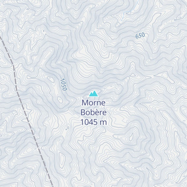 Map of Morne Bobère