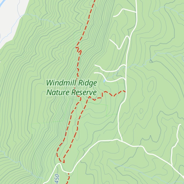 Map of Putney Mountain