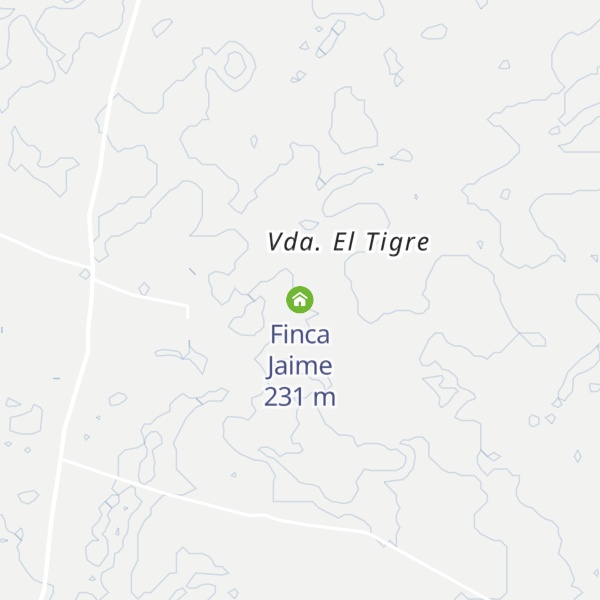 Map of Finca Jaime