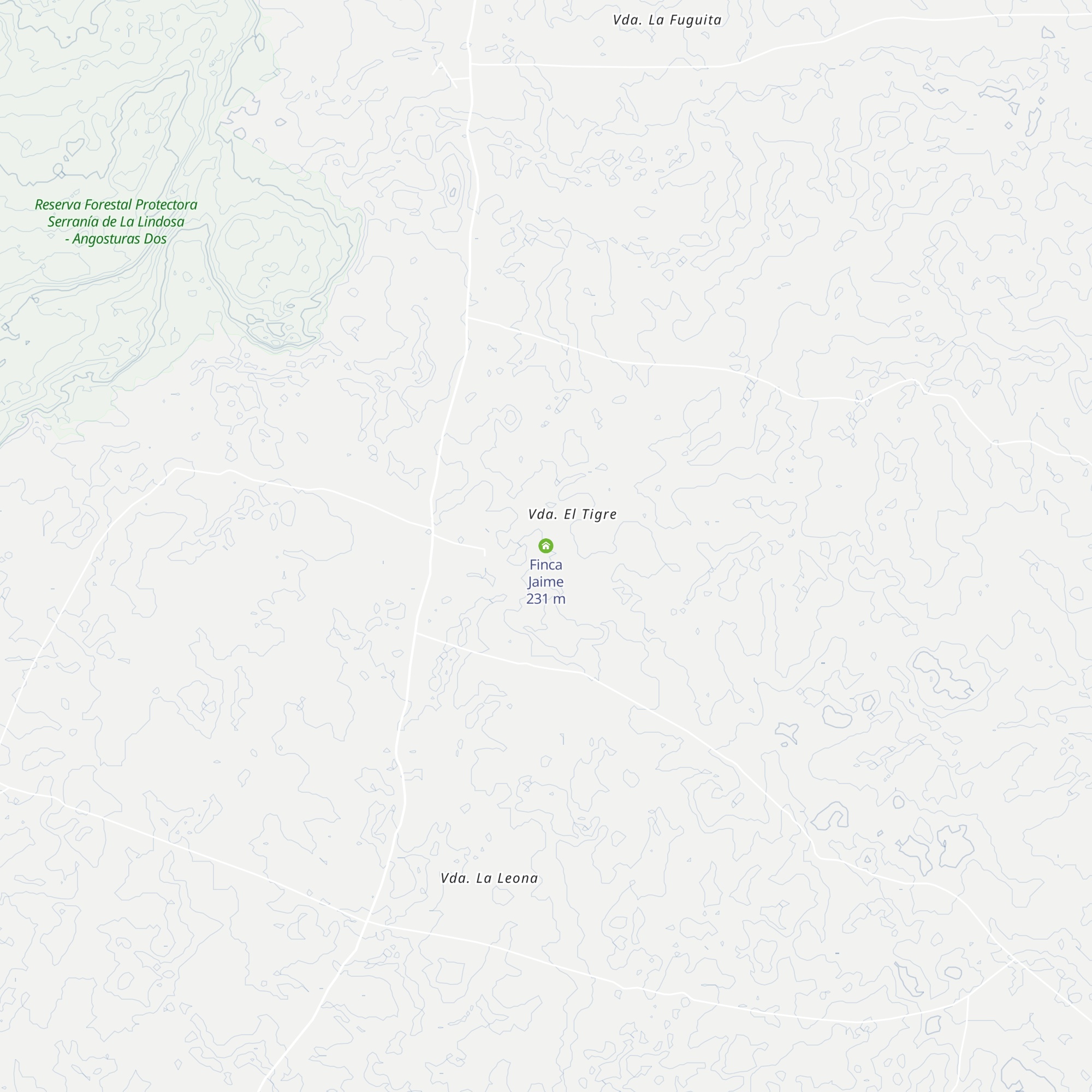 Finca Jaime map