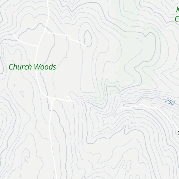 Map of Ball Mountain