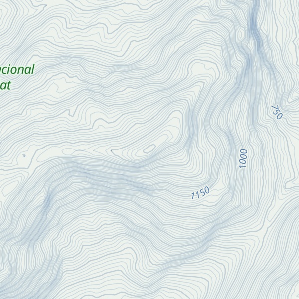 Map of Cerro Gilberto