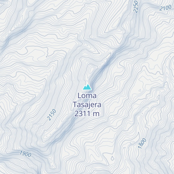 Map of Loma Tasajera