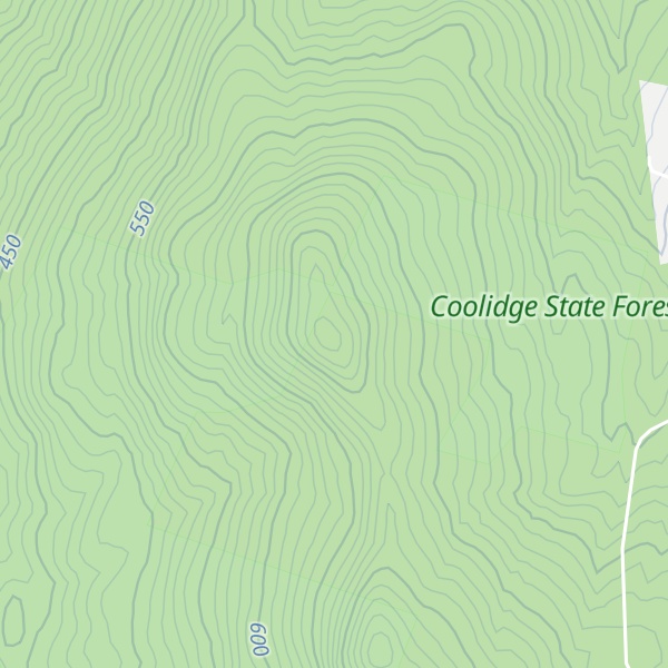 Map of Old Baldy Mountain