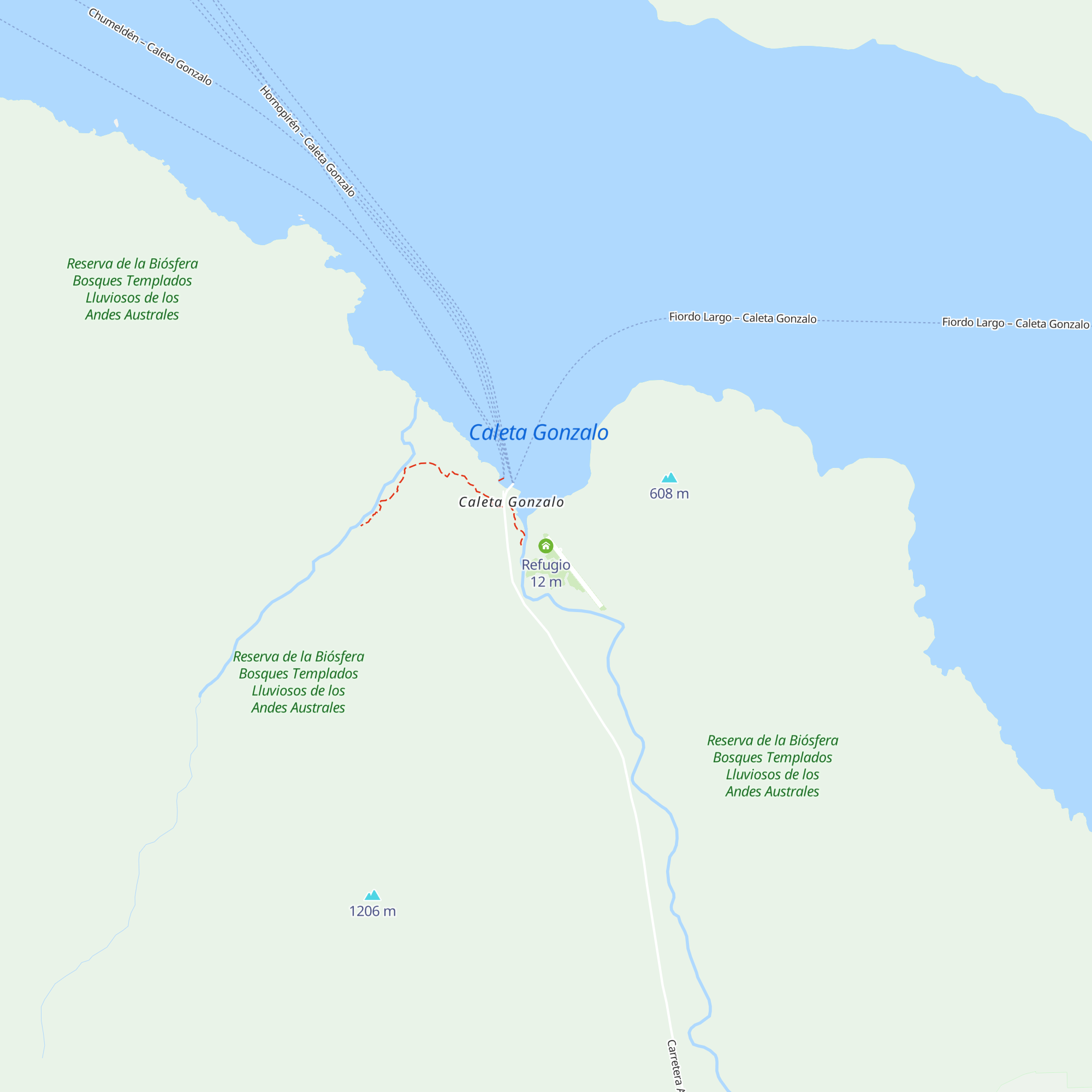 Refugio map