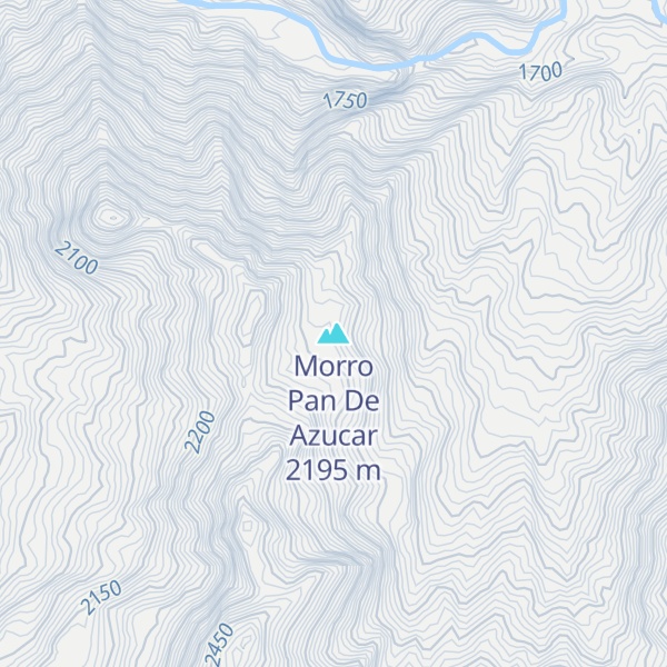 Map of Morro Pan De Azucar