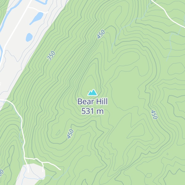 Map of Bear Hill