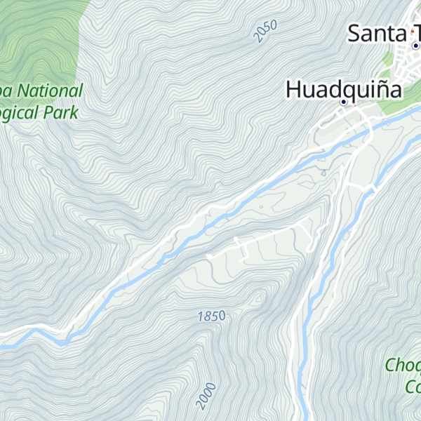 Map of Cabañas Cola de Mono