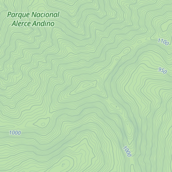 Map of Cerro Mellizos