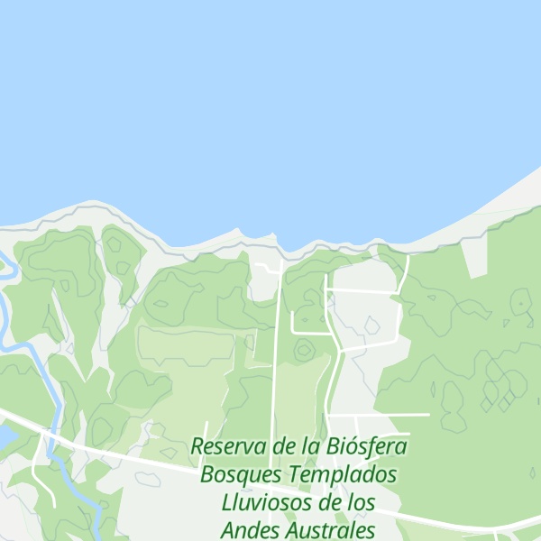 Map of Cabañas Rucamalen