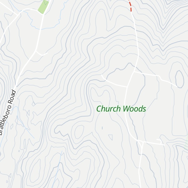 Map of Daniels Peak
