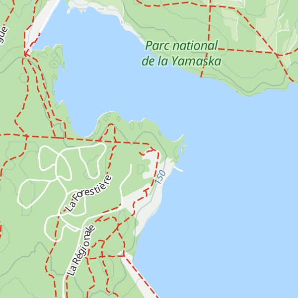 Map of Choinière