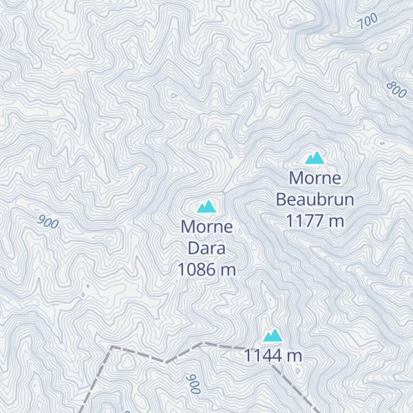 Map of Morne Dara