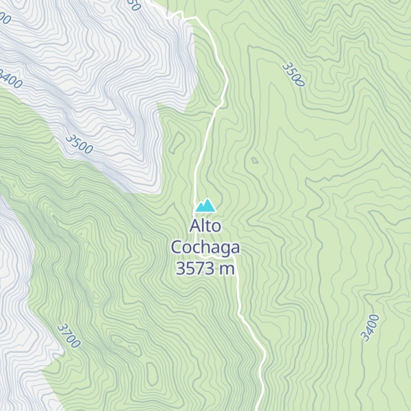 Map of Alto Cochaga