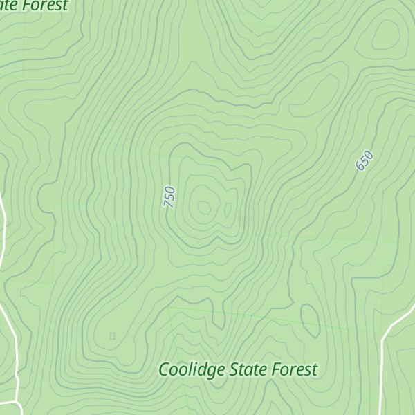 Map of Mount Moses