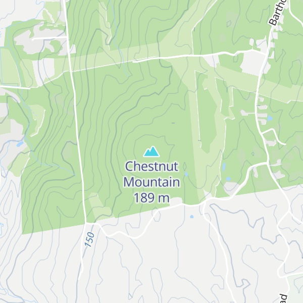 Map of Chestnut Mountain