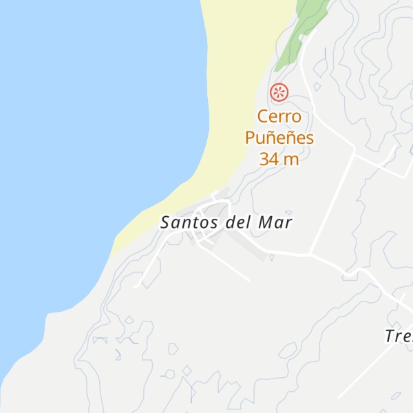 Map of Cabañas de Inés Cancino