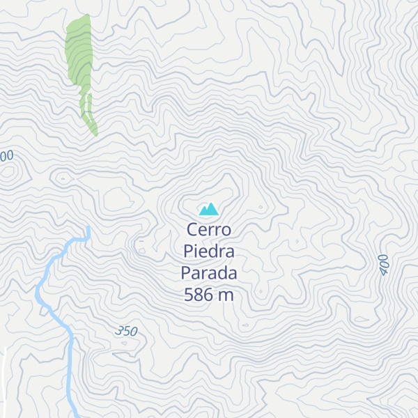 Map of Cerro Piedra Parada