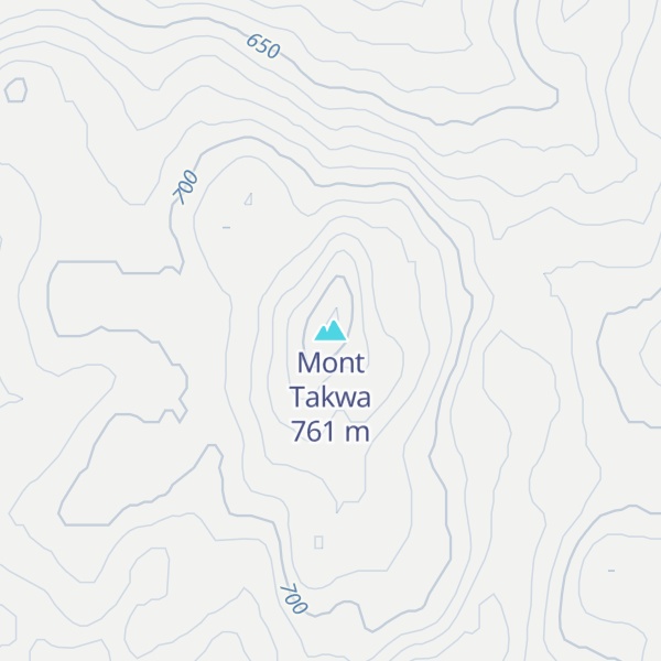 Map of Mont Takwa