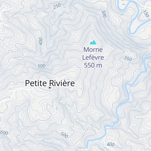 Map of Morne le Tigre