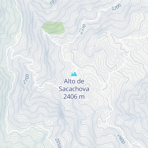 Map of Alto de Sacachova