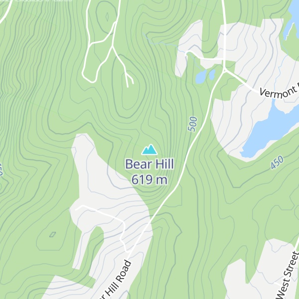 Map of Bear Hill