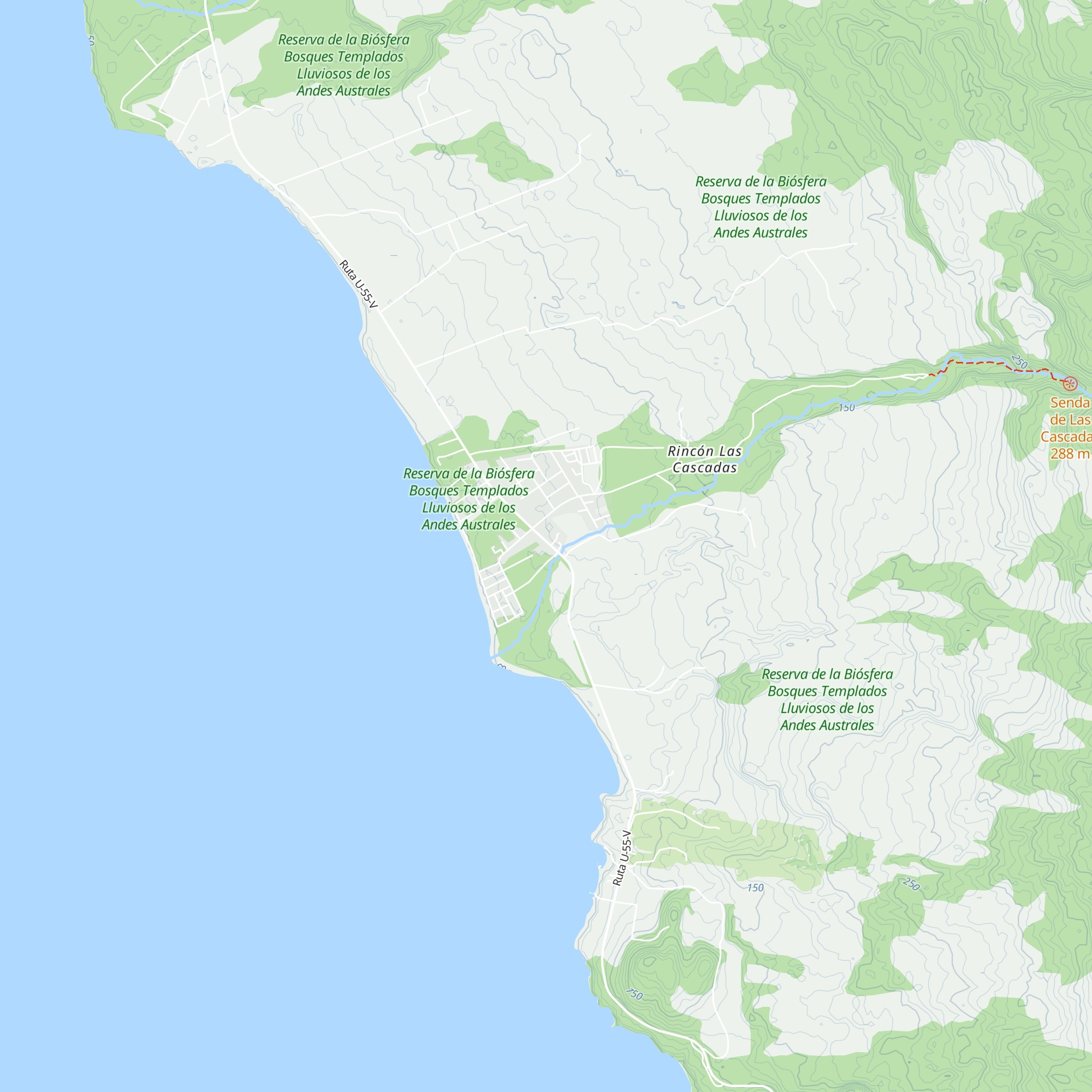 Cabañas de Monasterio map
