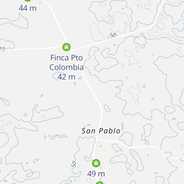 Map of Finca el Real
