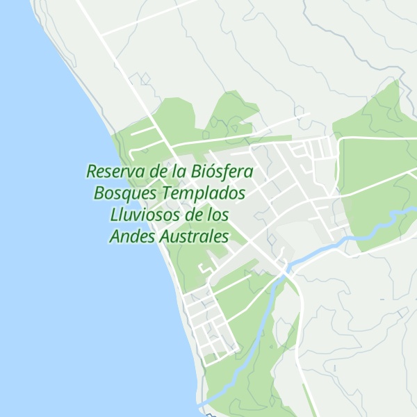 Map of Refugio San José Las Cascadas