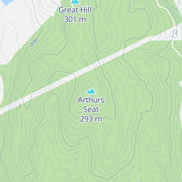 Map of Arthurs Seat