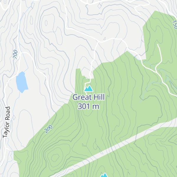 Map of Great Hill