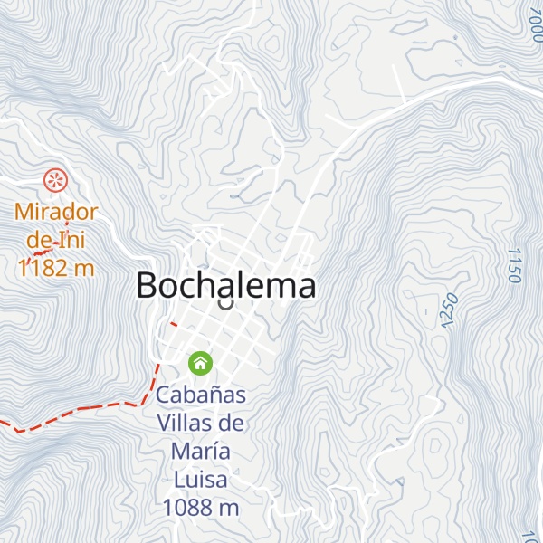 Map of Cabaña Maria Auxiliadora