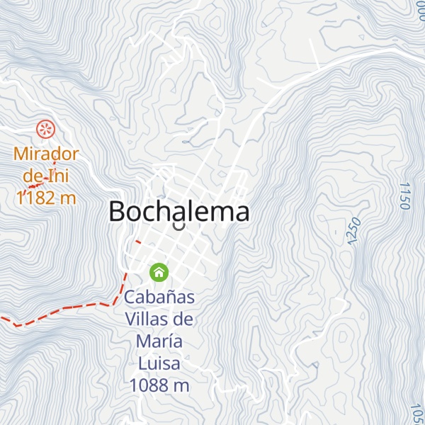 Map of Cabaña florez