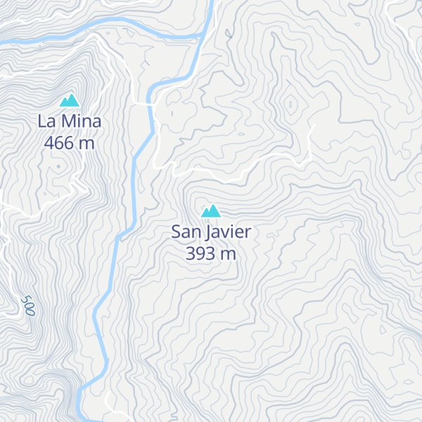 Map of San Javier