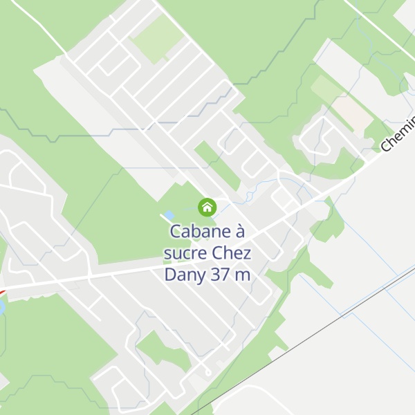 Map of Cabane à sucre Chez Dany