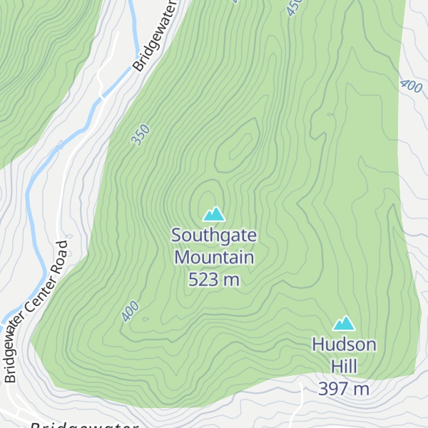 Map of Southgate Mountain