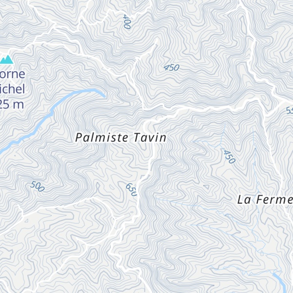 Map of Morne Crabe