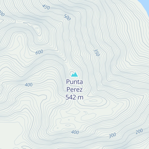 Map of Punta Perez