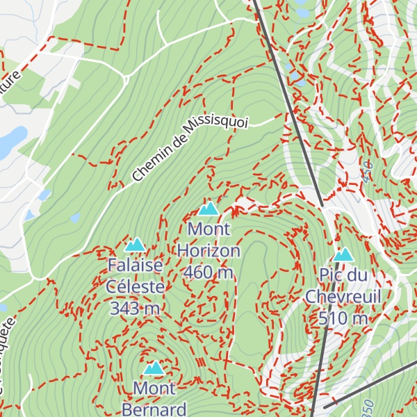 Map of Mont Horizon