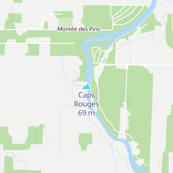 Map of Caps Rouges