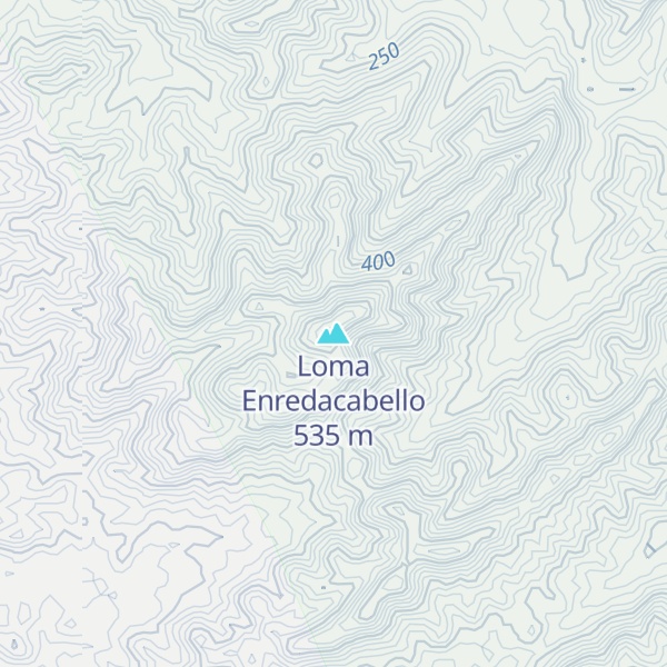 Map of Loma Enredacabello