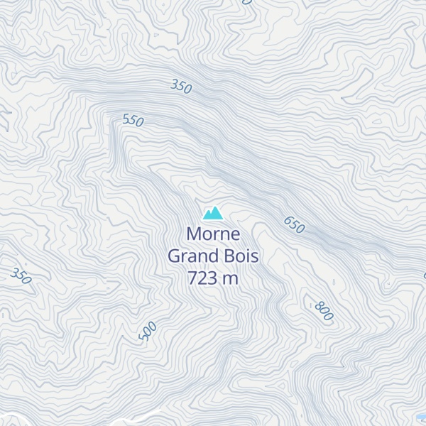 Map of Morne Grand Bois