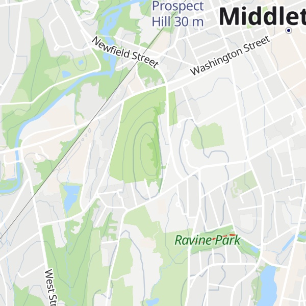 Map of Indian Hill