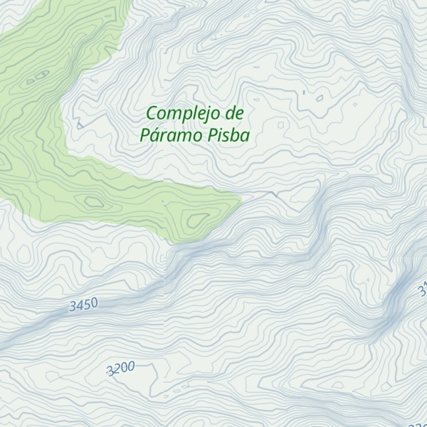 Map of Lomas De Frailejonales