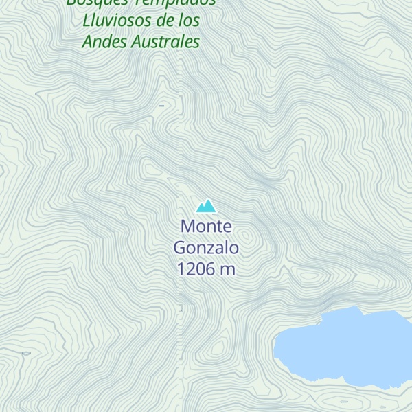 Map of Monte Gonzalo