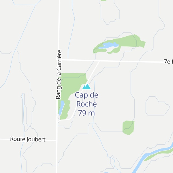Map of Cap de Roche