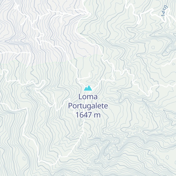 Map of Loma Portugalete
