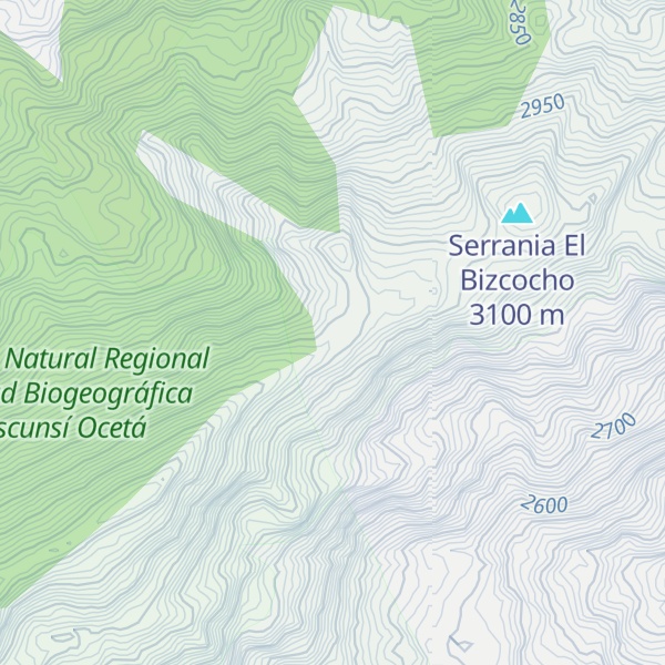 Map of Alto de Comijoque