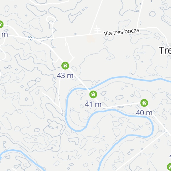 Map of La aduana
