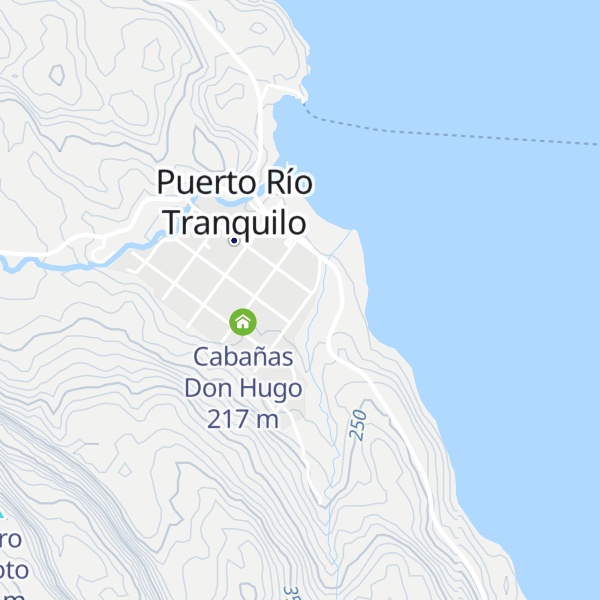 Map of Cabañas Katenke